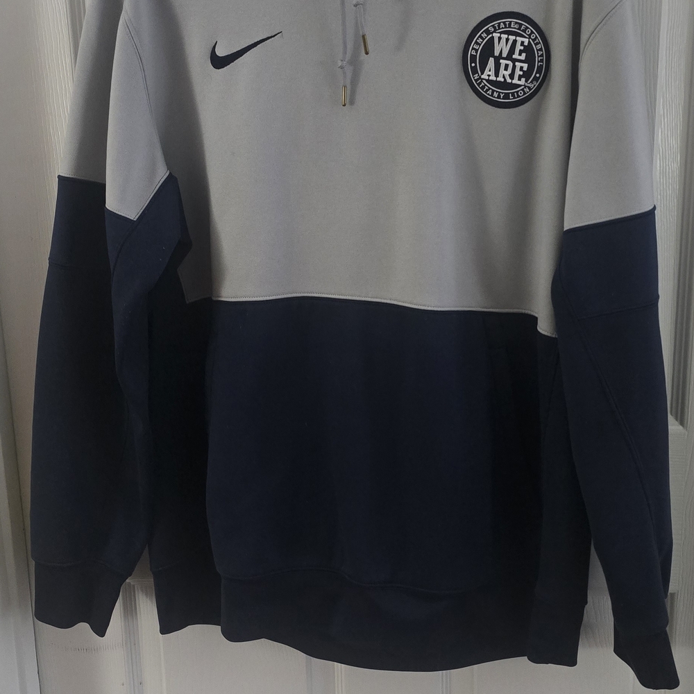 Nike Gray 'We Are' Nittany Lions Sweatshirt